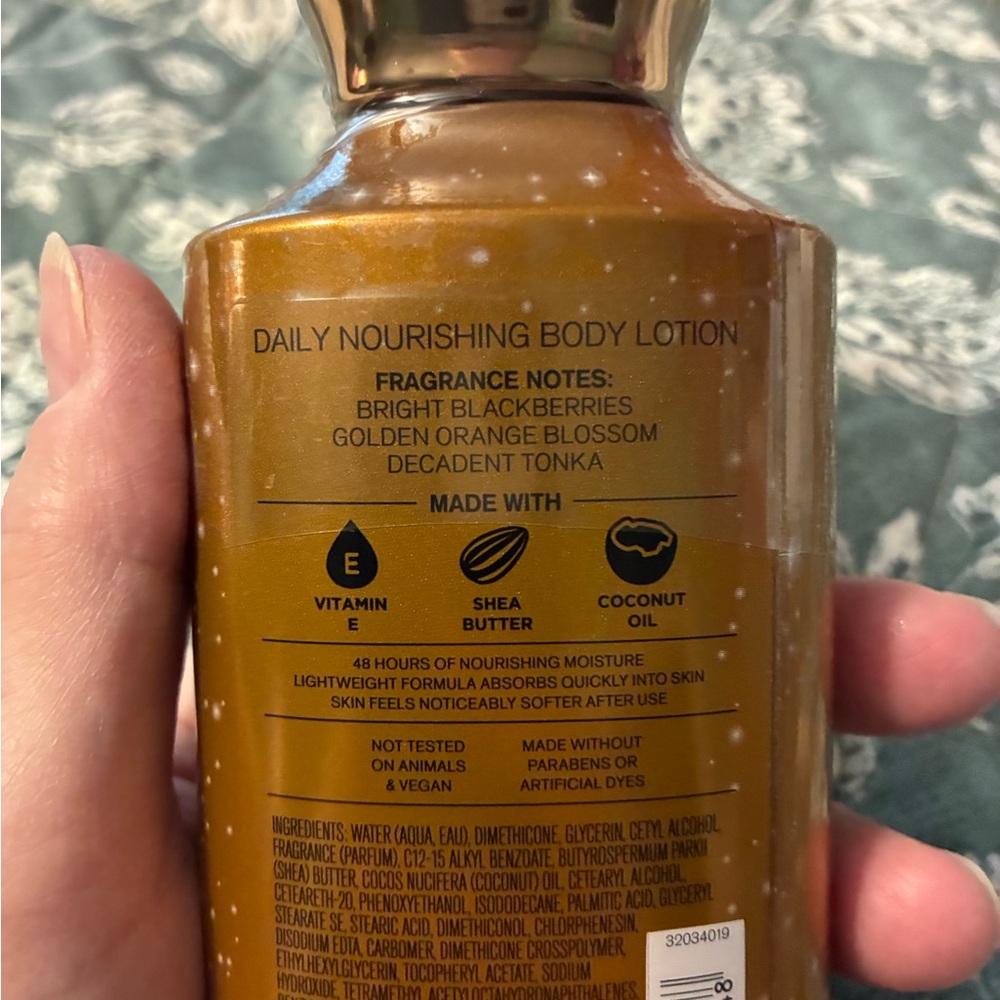 NWT BBW Touch Of Gold 6 Pc Set - Picture 3 of 5